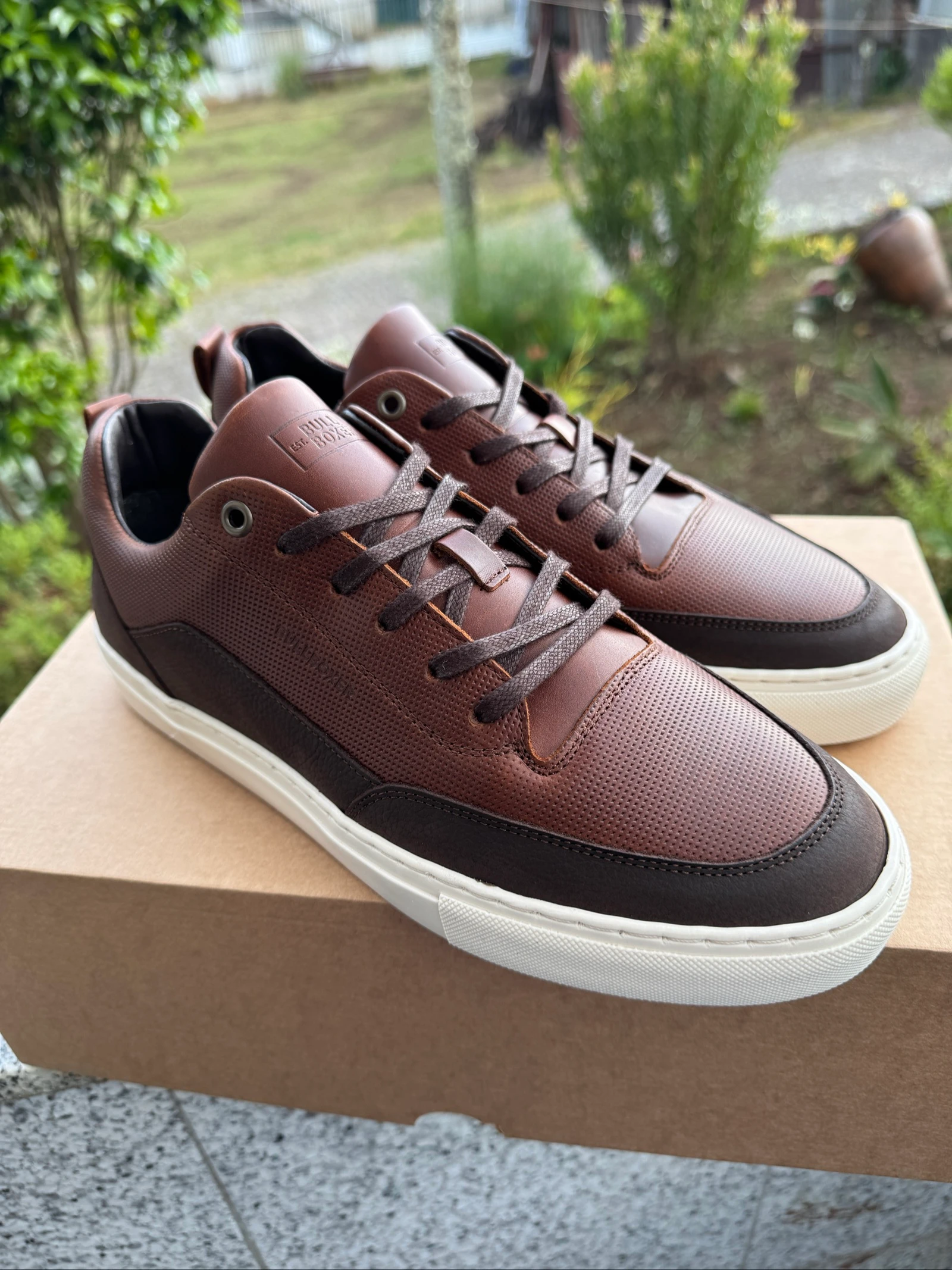 BullBoxer lederen sneakers – photo 5